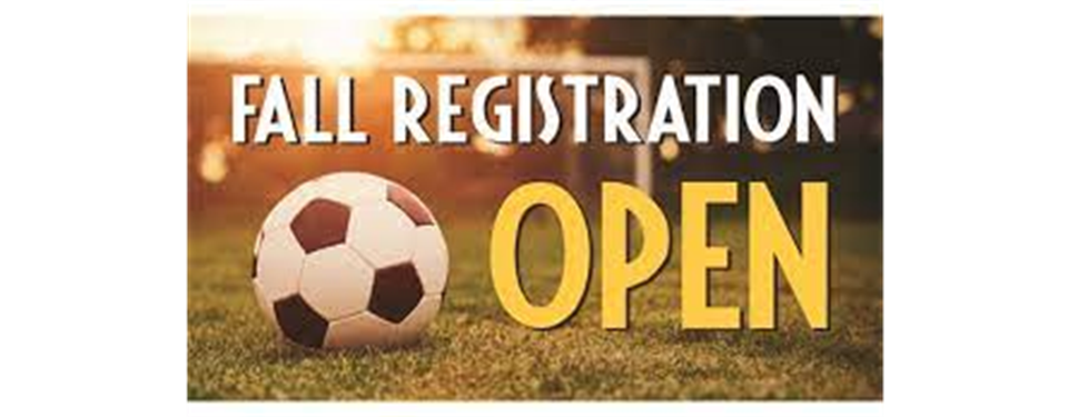 Fall Soccer Registration is OPEN